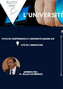 Conférence-atelier,  « L’Université Hassan 1er  à l’ère du numérique »