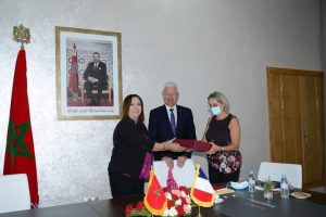 Visite de Monsieur le Consul Général de France à Casablanca à l’université Hassan premier de Settat