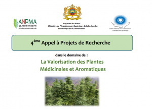 Résultats du 4ème Appel à Projets dans le domaine de la  Valorisation des Plantes Médicinales et Aromatiques-VPMA4