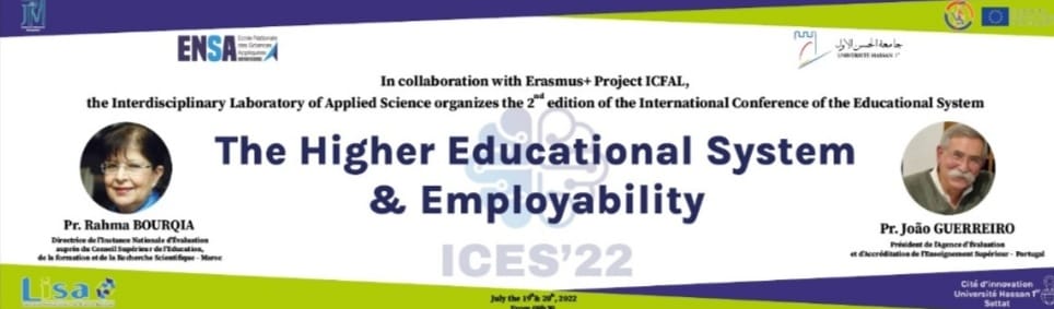 2ème Edition de la Conférence internationale du système d’Education , sous le thème : Le système d’enseignement supérieur & Employabilité