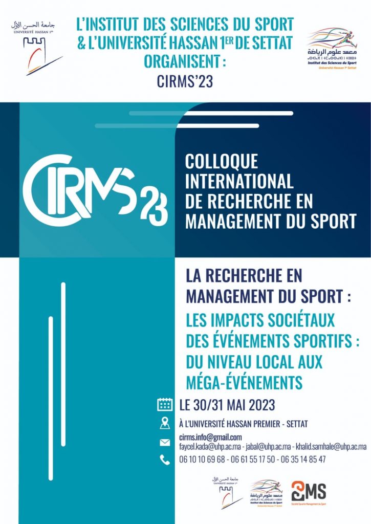 Colloque international de recherche en management du sport