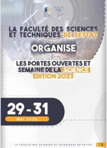 Les portes ouvertes et la semaine de la science  » Édition 2023 « 