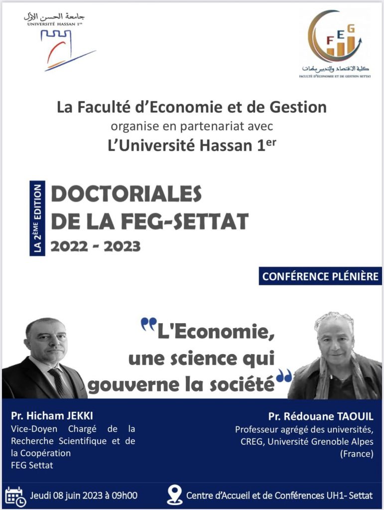 2ème Édition des Doctoriales de la FEG