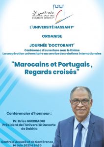 Conférence d’ouverture de la journée « Doctorant »