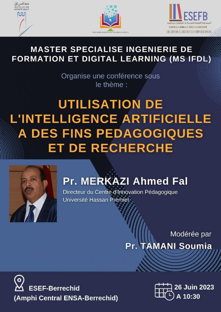 Utilisation de l’intelligence artificielle à des fins pédagogiques et de recherche