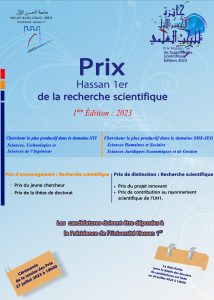 Prix Hassan 1er de la recherche scientifique