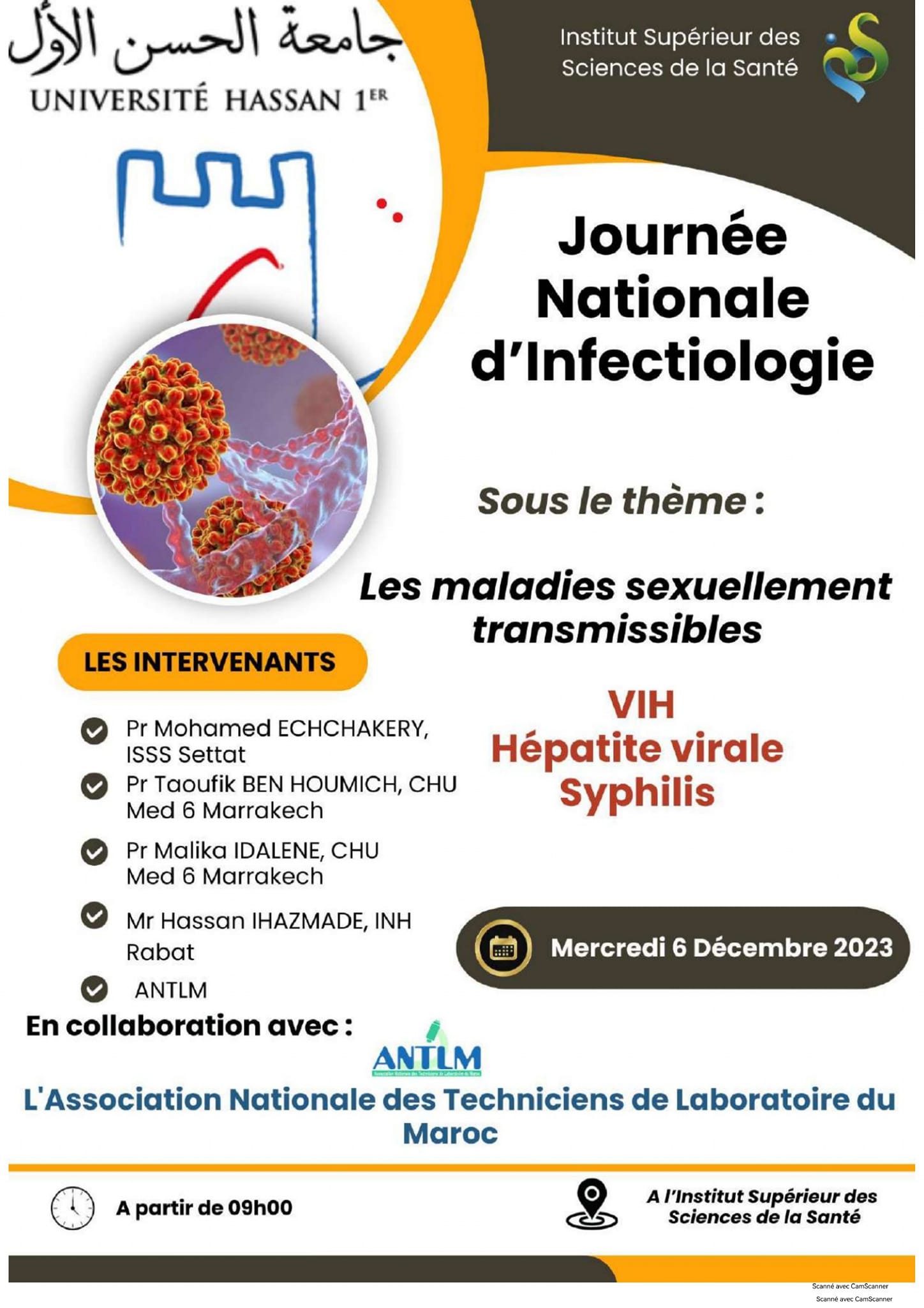 Journée nationale d’infectiologie