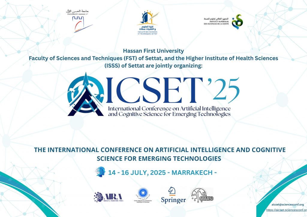 1ère Édition du Congrès International – ICSET’25